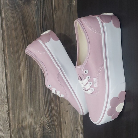 Vans Shoes - New Vans Authentic Stacked Keepsake Lilac Purple Flower Platform Sneakers